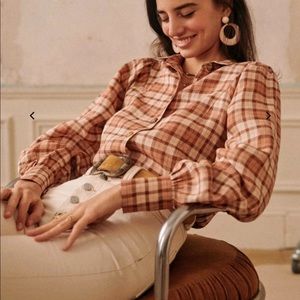 Sezane Bonny Shirt like new Size 36